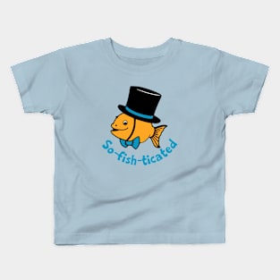 So-Fish-ticated Kids T-Shirt